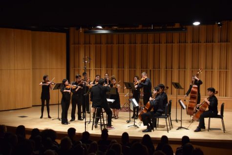 Advanced ensembles rock first concert