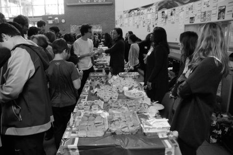 Middle Division students explore different cultures at the annual International Food Festival