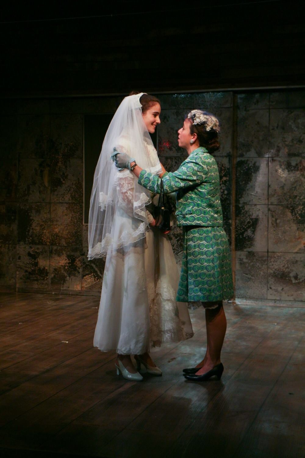 THE BRIDGE TO SUCCESS: Caroline Goldenberg (10) stars in out-of-school production of “Bridges of Madison County.”