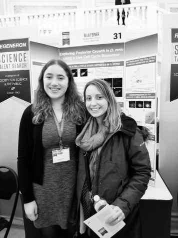 Feiner (12) presents research in D.C. as Regeneron Science Talent Search finalist