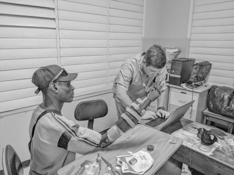 Adam Bleustein (12) applies 3D printing to medical field