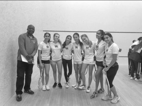 Girls Squash rocks first season