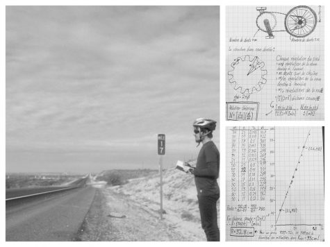 Epstein journeys cross-country on bike, publishes experiences