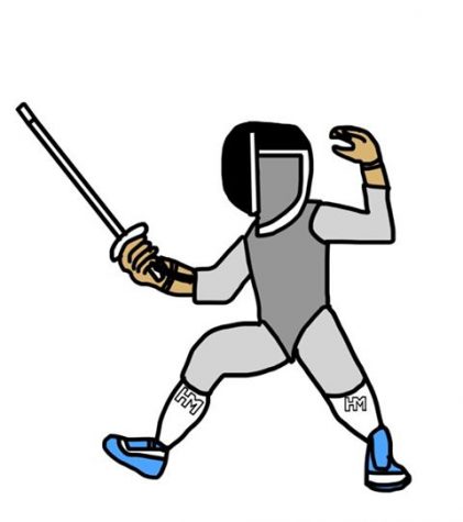 Jousting ‘Til the End: Girls Fencing Dominates Marymount