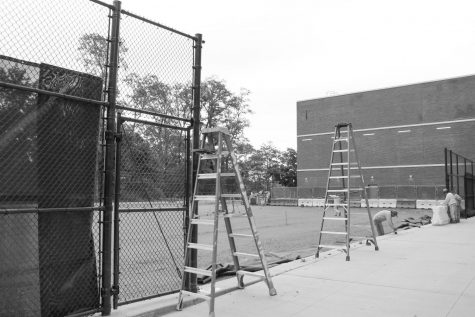 Tennis courts to be installed by spring