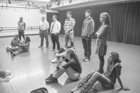 Faculty and students explore novel modes of storytelling in Upper Division Tectonic Theatre workshop