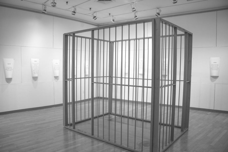 Surya Gowda’s (12) Independent Study sheds light on mass incarceration through prison gallery