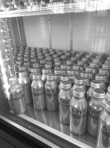 New aluminum water bottles replace plastic in cafeteria