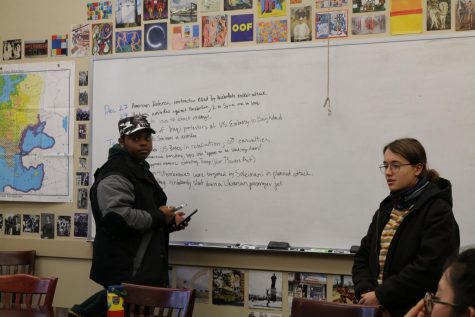 Civic Engagement Club and classes react to US-Iran tensions