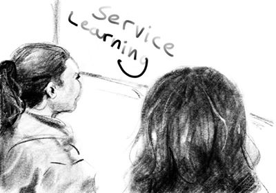 Put service back in service learning