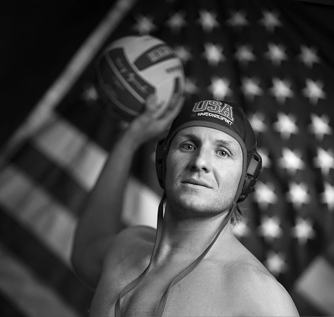 Water Polo player Tony Azevedo poses for a portrait at the 2016 Team USA Media Summit, March 9, 2016 in Beverly Hills, California.
The 2016 Summer Olympics will be held in Rio de Janeiro, Brazil August 5-21. / AFP / VALERIE MACON / RESTRICTED TO EDITORIAL USE (Photo credit should read VALERIE MACON/AFP via Getty Images)