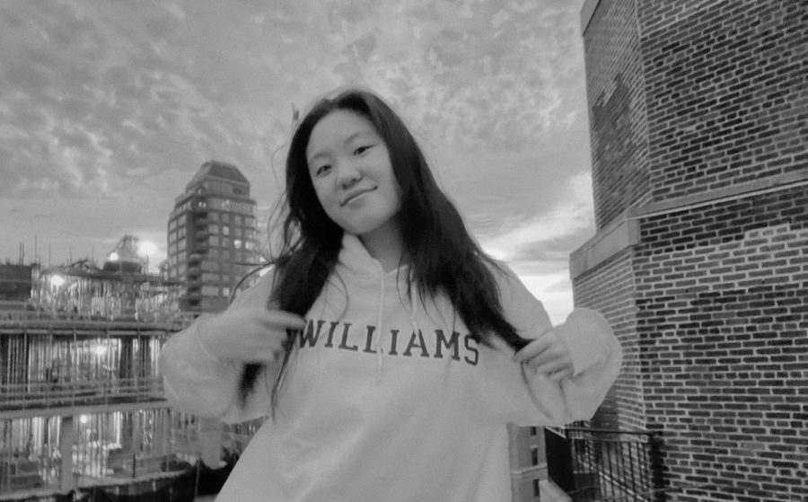 Maddy Wu (12) commits to swimming at Williams