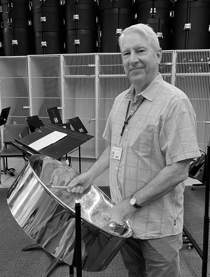 Bates journey to the steel drums