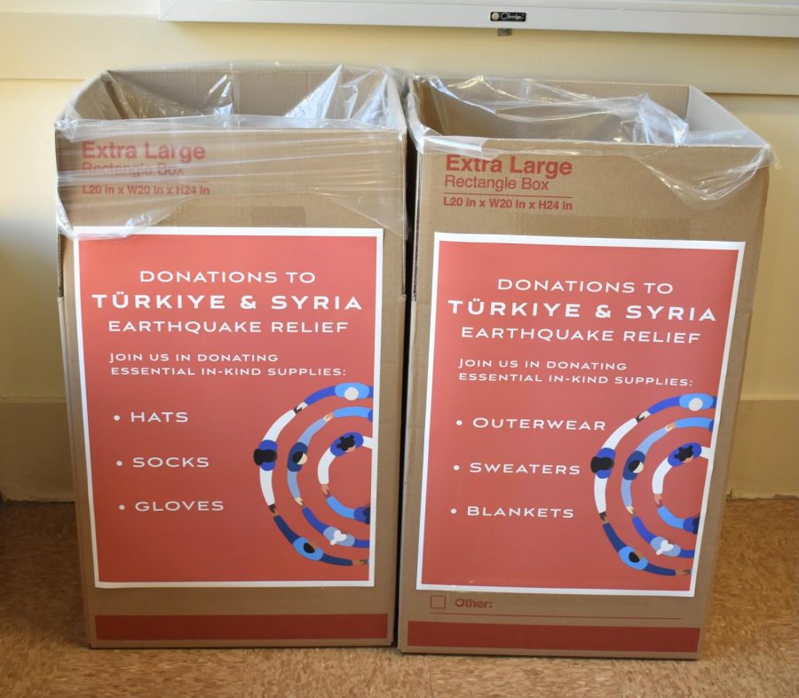 UD students raise $1,680 and supplies for earthquake victims in Turkey and Syria