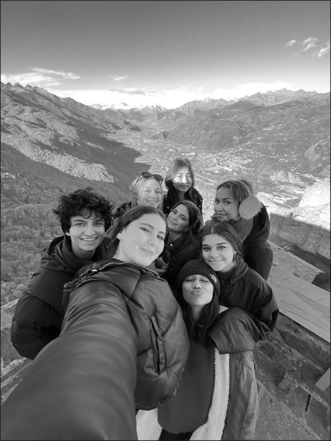Students study abroad: Scarlett Goldberg (12) in Italy
