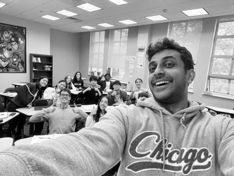 Courtesy of Mr. Prabakar
Mr. Prabakar snaps a selfie with his Pre-Calc class.
